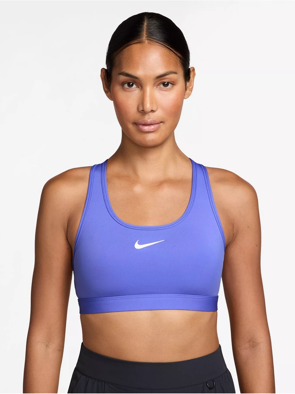 Nike Purple Racerback Medium-Support Sports Bra